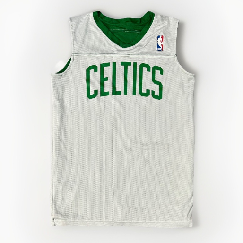 💎 3/$30 Boston Celtics NBA Youth Medium Reversible Basketball Jersey Alleson